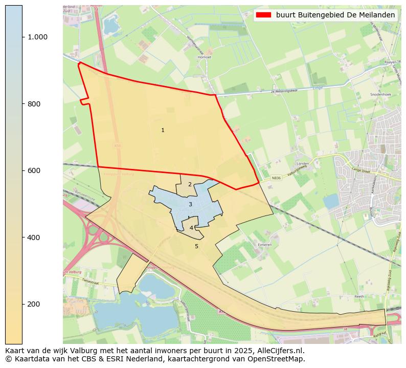 Afbeelding van de buurt Buitengebied De Meilanden op de kaart.