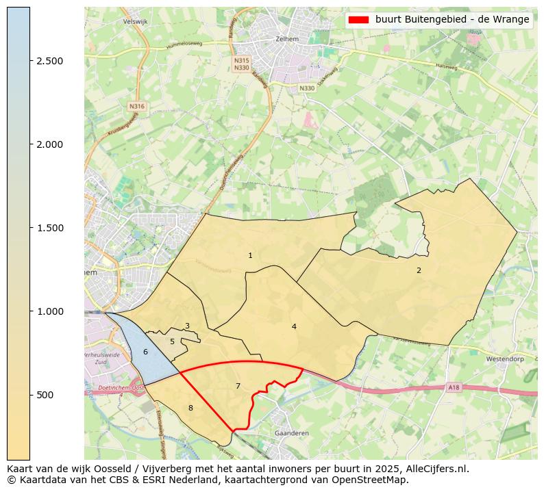 Afbeelding van de buurt Buitengebied - de Wrange op de kaart.