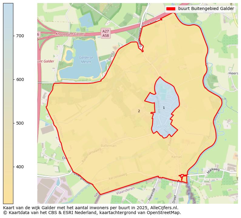 Afbeelding van de buurt Buitengebied Galder op de kaart.