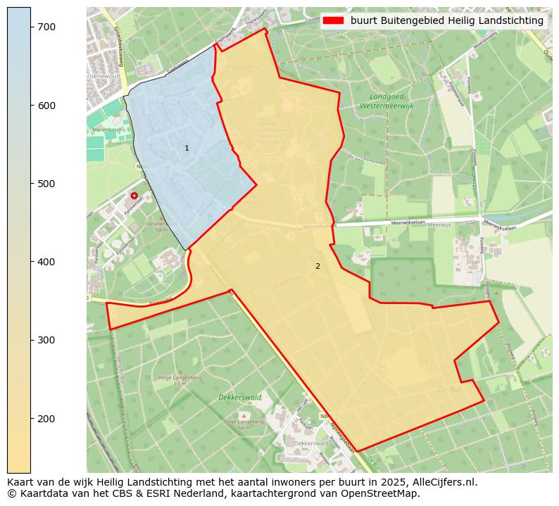 Afbeelding van de buurt Buitengebied Heilig Landstichting op de kaart.
