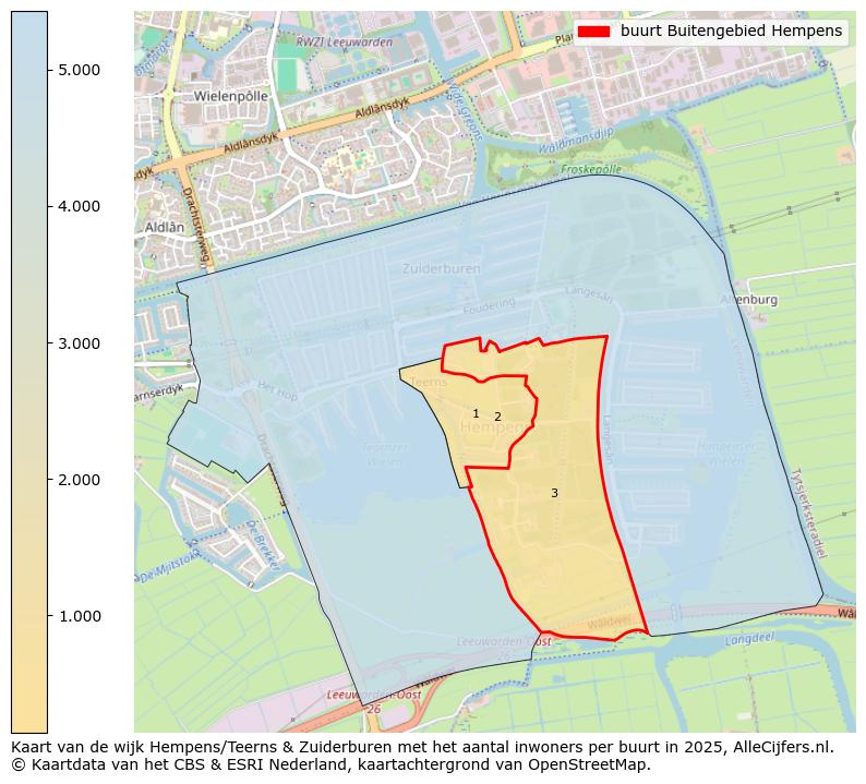 Afbeelding van de buurt Buitengebied Hempens op de kaart.