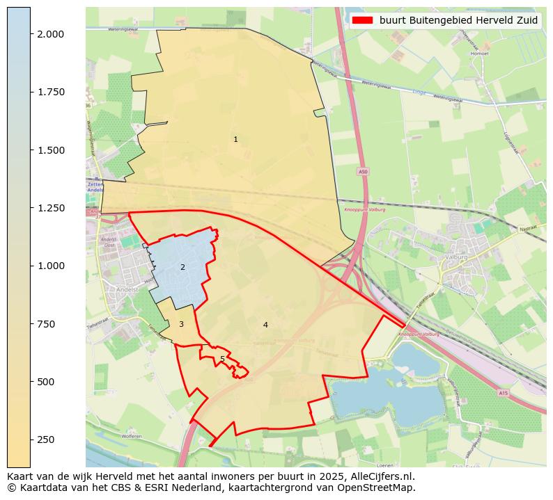 Afbeelding van de buurt Buitengebied Herveld Zuid op de kaart.