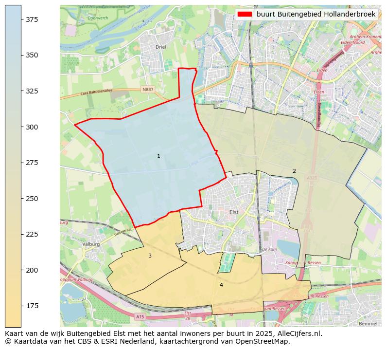 Afbeelding van de buurt Buitengebied Hollanderbroek op de kaart.