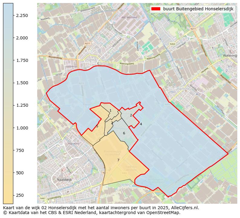 Afbeelding van de buurt Buitengebied Honselersdijk op de kaart.