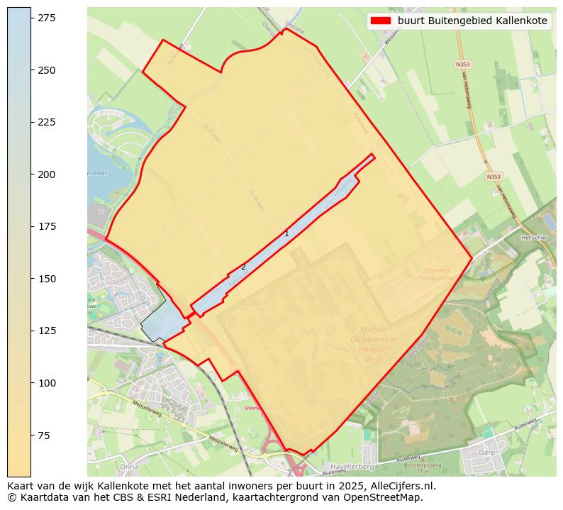 Afbeelding van de buurt Buitengebied Kallenkote op de kaart.