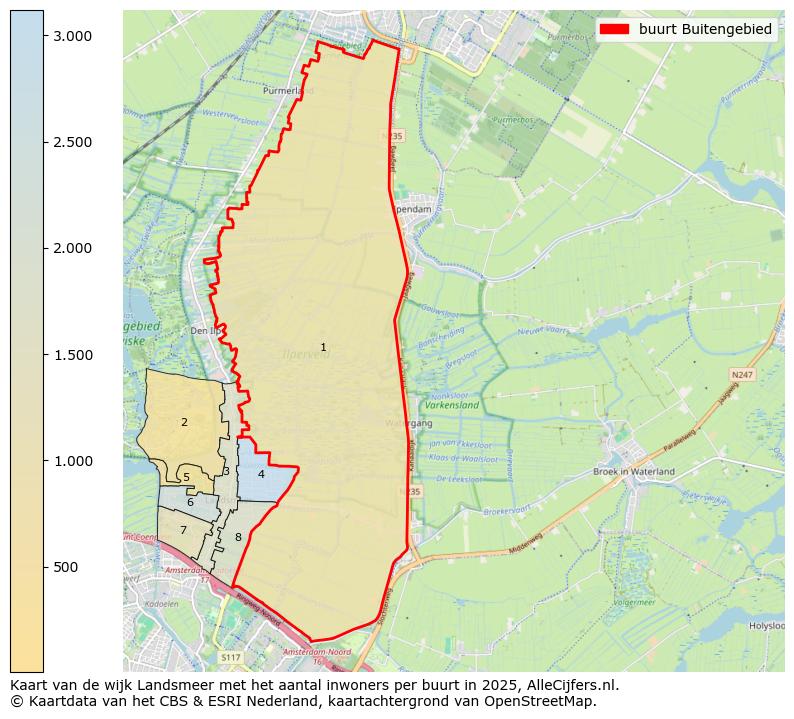 Afbeelding van de buurt Buitengebied op de kaart.