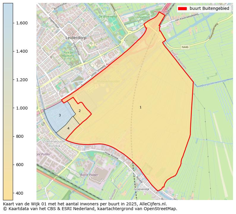 Afbeelding van de buurt Buitengebied op de kaart.