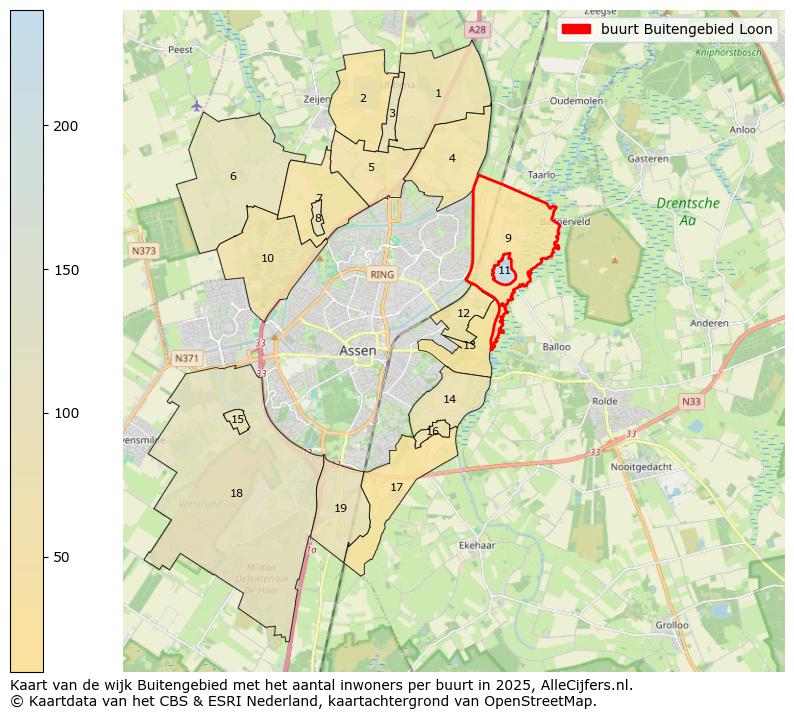 Afbeelding van de buurt Buitengebied Loon op de kaart.