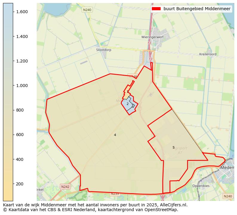 Afbeelding van de buurt Buitengebied Middenmeer op de kaart.
