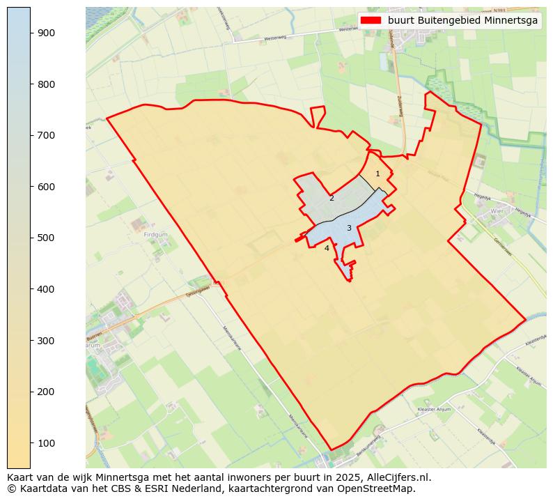 Afbeelding van de buurt Buitengebied Minnertsga op de kaart.