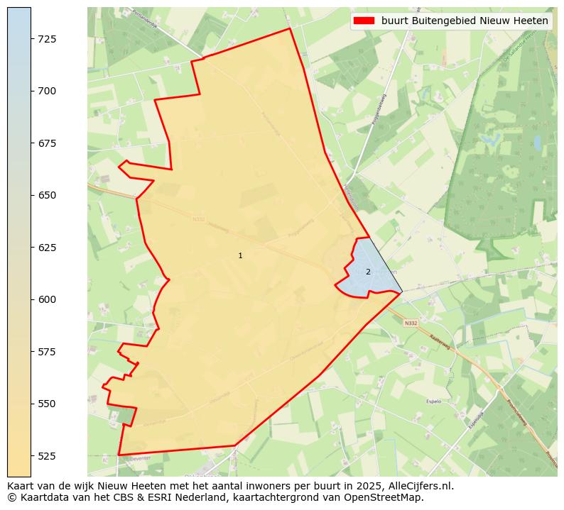 Afbeelding van de buurt Buitengebied Nieuw Heeten op de kaart.