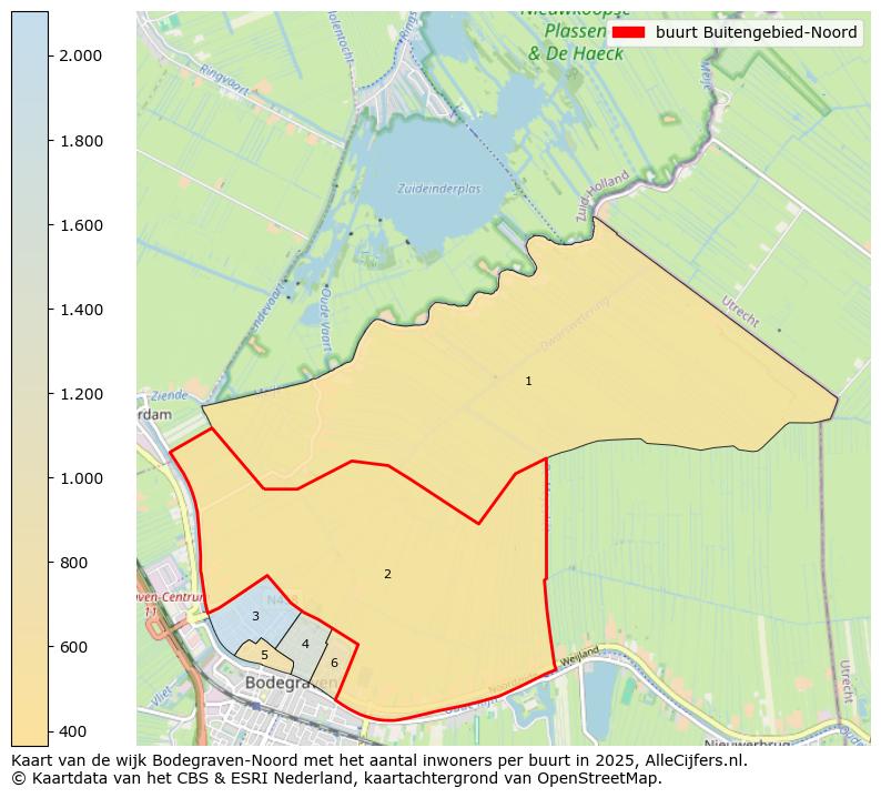 Afbeelding van de buurt Buitengebied-Noord op de kaart.