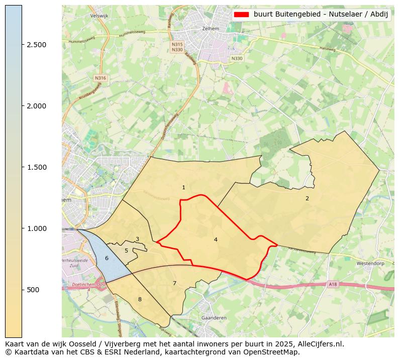 Afbeelding van de buurt Buitengebied - Nutselaer / Abdij op de kaart.