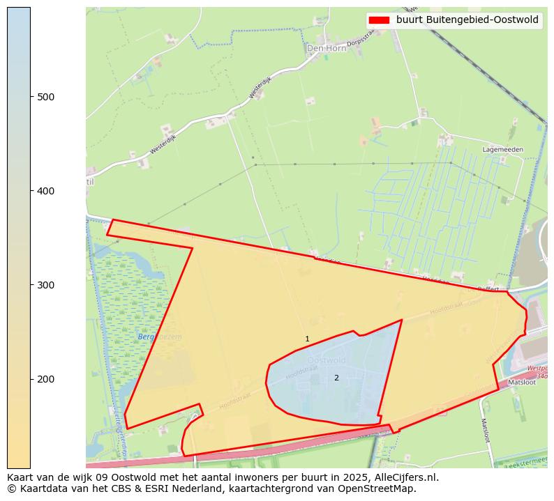 Afbeelding van de buurt Buitengebied-Oostwold op de kaart.