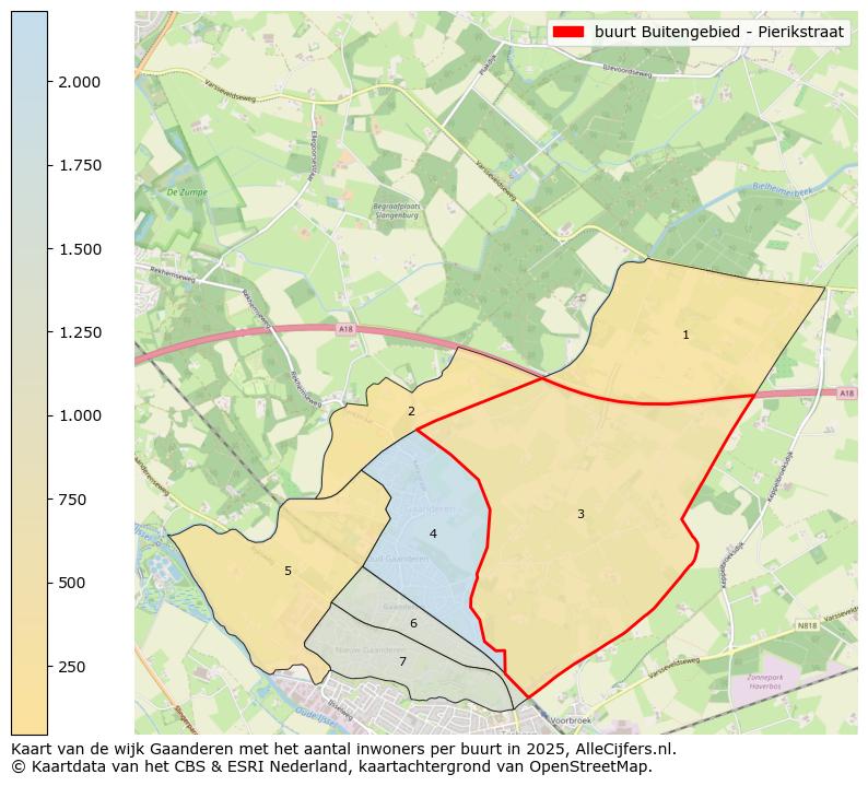 Afbeelding van de buurt Buitengebied - Pierikstraat op de kaart.
