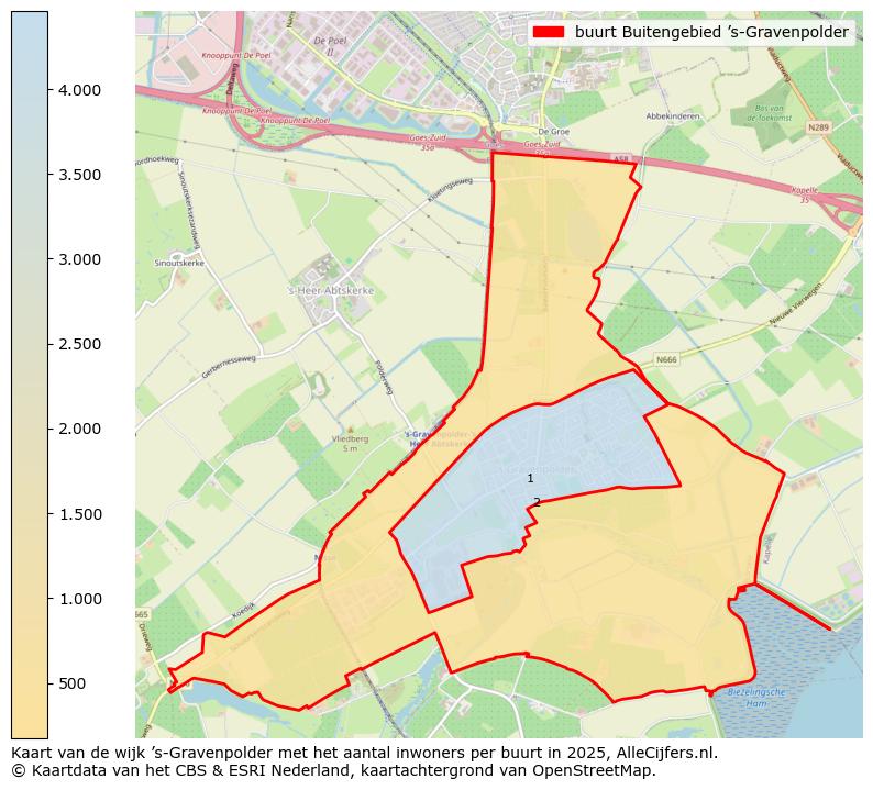 Afbeelding van de buurt Buitengebied ’s-Gravenpolder op de kaart.