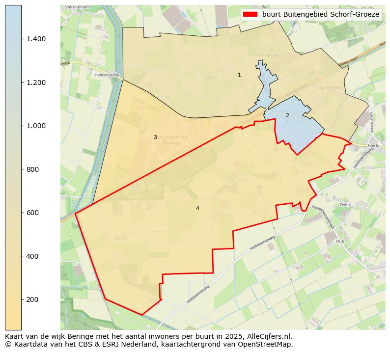 Afbeelding van de buurt Buitengebied Schorf-Groeze op de kaart.