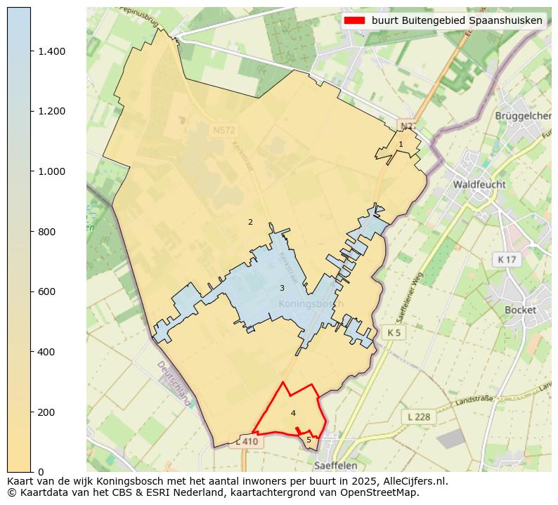 Afbeelding van de buurt Buitengebied Spaanshuisken op de kaart.
