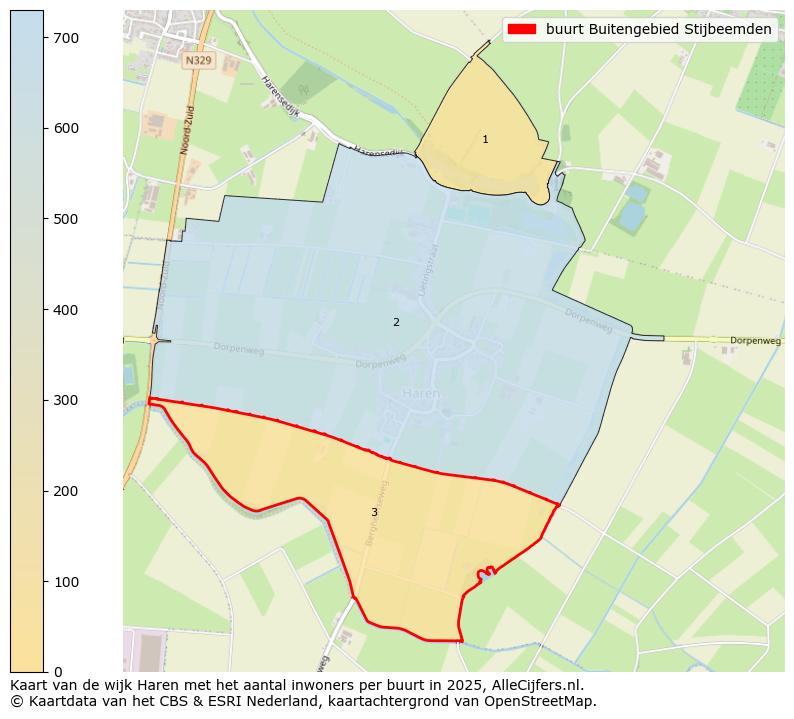 Afbeelding van de buurt Buitengebied Stijbeemden op de kaart.