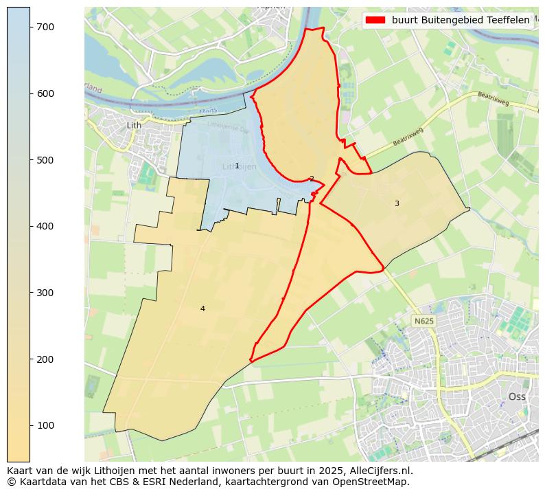 Afbeelding van de buurt Buitengebied Teeffelen op de kaart.