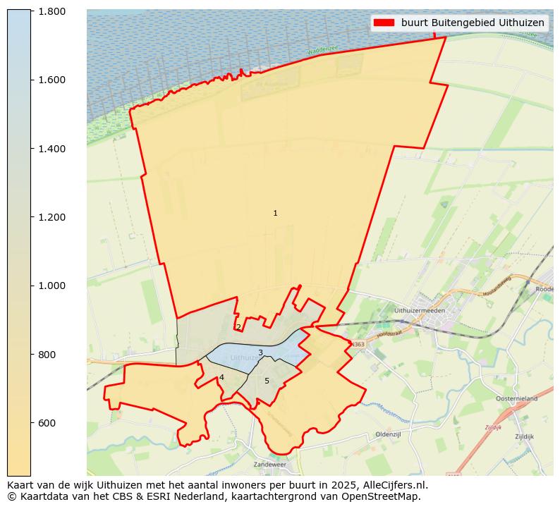 Afbeelding van de buurt Buitengebied Uithuizen op de kaart.
