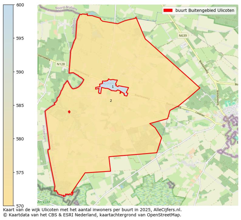 Afbeelding van de buurt Buitengebied Ulicoten op de kaart.