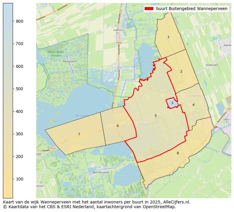 Afbeelding van de buurt Buitengebied Wanneperveen op de kaart.