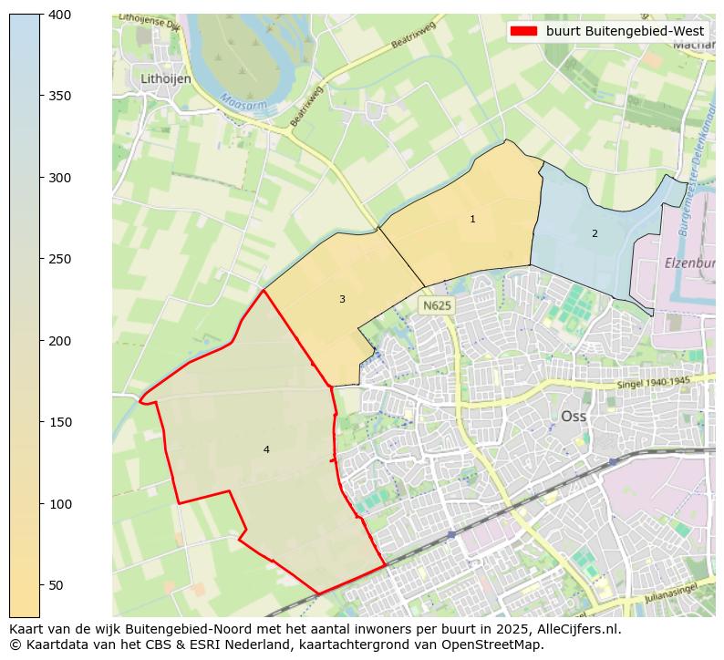 Afbeelding van de buurt Buitengebied-West op de kaart.