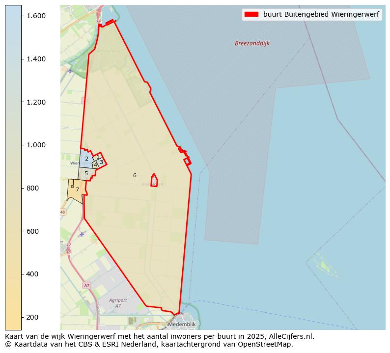 Afbeelding van de buurt Buitengebied Wieringerwerf op de kaart.