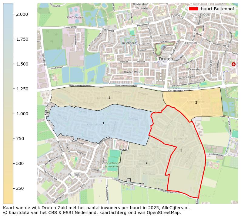 Afbeelding van de buurt Buitenhof op de kaart.