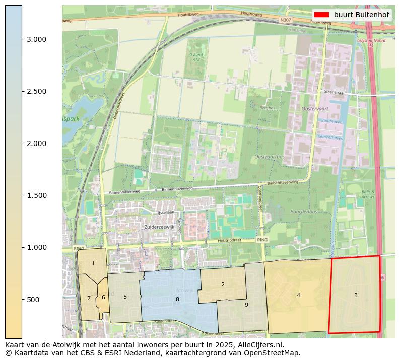 Afbeelding van de buurt Buitenhof op de kaart.