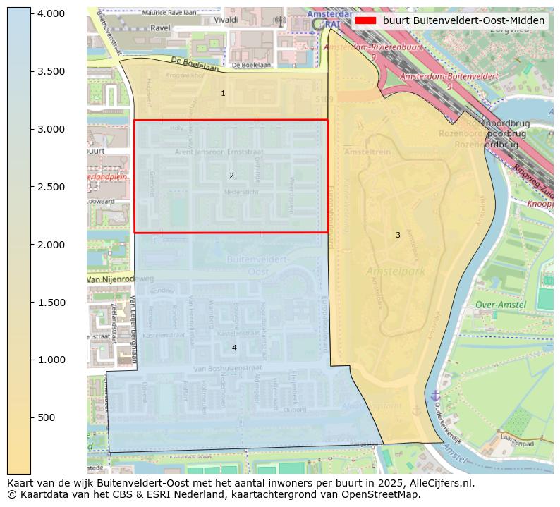 Afbeelding van de buurt Buitenveldert-Oost-Midden op de kaart.