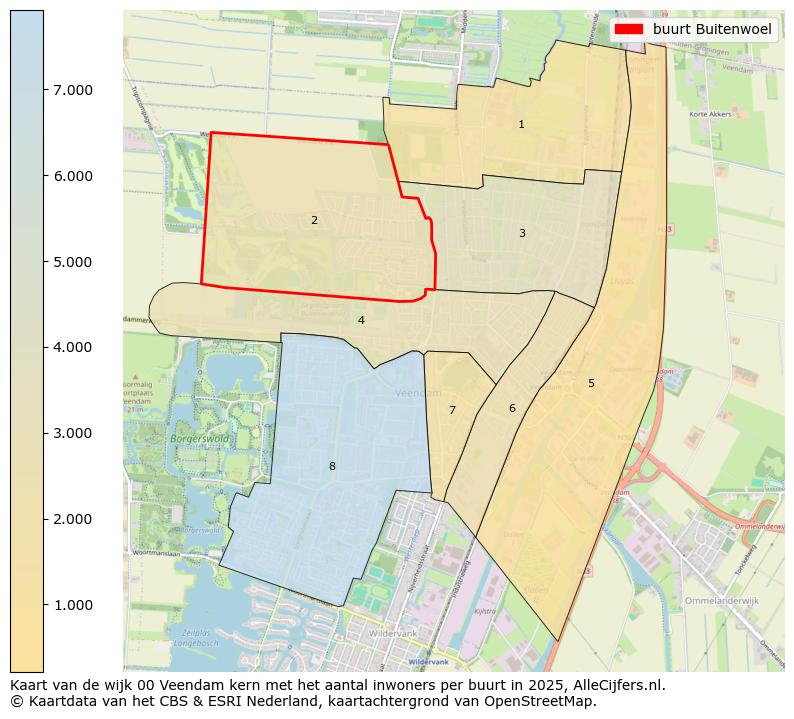 Afbeelding van de buurt Buitenwoel op de kaart.