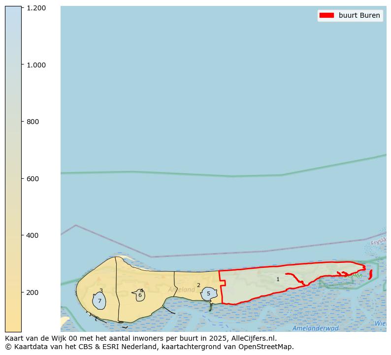 Afbeelding van de buurt Buren op de kaart.