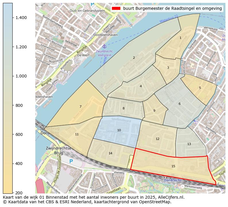 Afbeelding van de buurt Burgemeester de Raadtsingel en omgeving op de kaart.