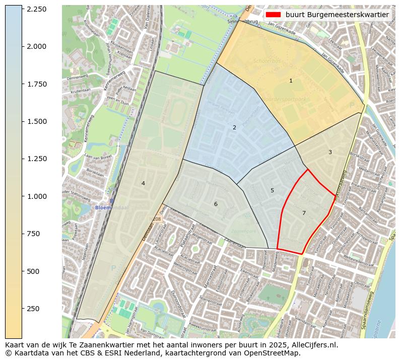Afbeelding van de buurt Burgemeesterskwartier op de kaart.