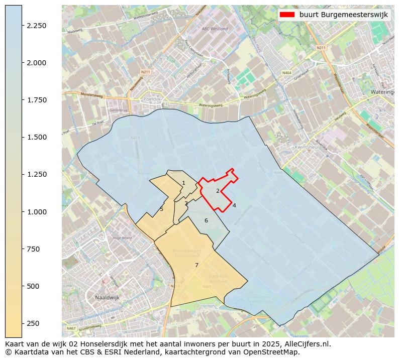 Afbeelding van de buurt Burgemeesterswijk op de kaart.