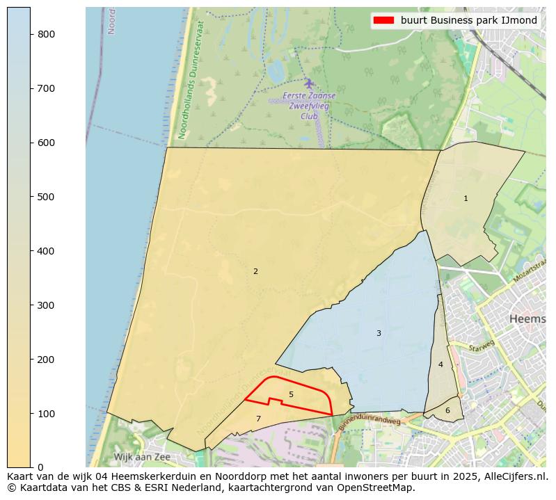Afbeelding van de buurt Business park IJmond op de kaart.