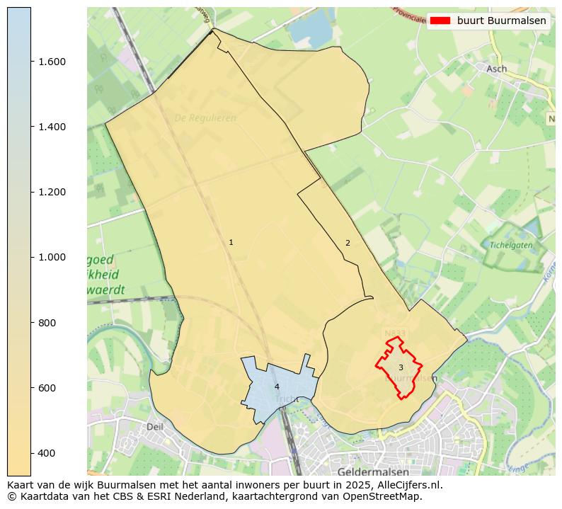 Afbeelding van de buurt Buurmalsen op de kaart.