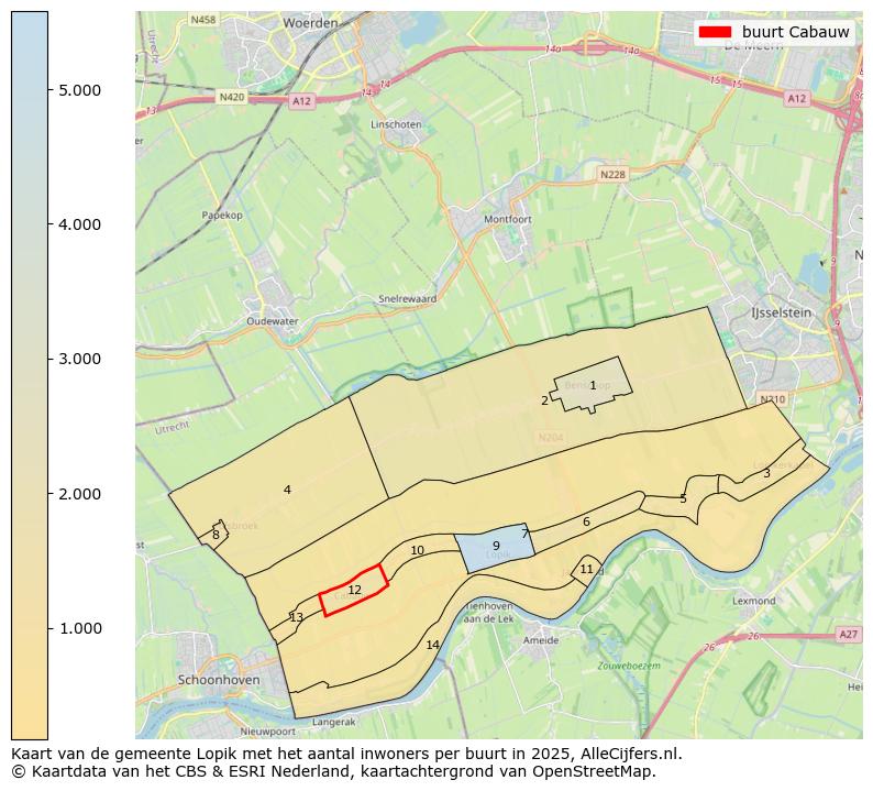 Afbeelding van de buurt Cabauw op de kaart.