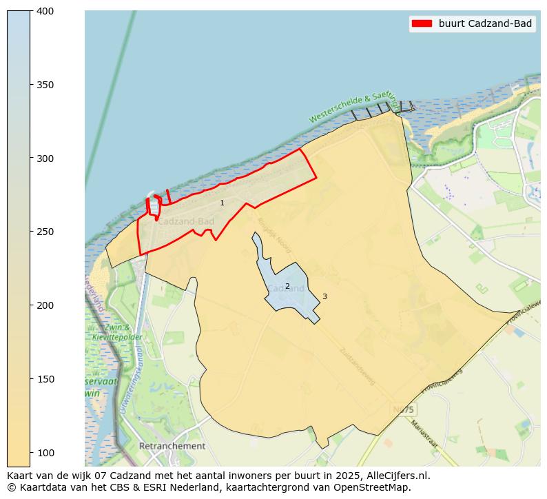 Afbeelding van de buurt Cadzand-Bad op de kaart.