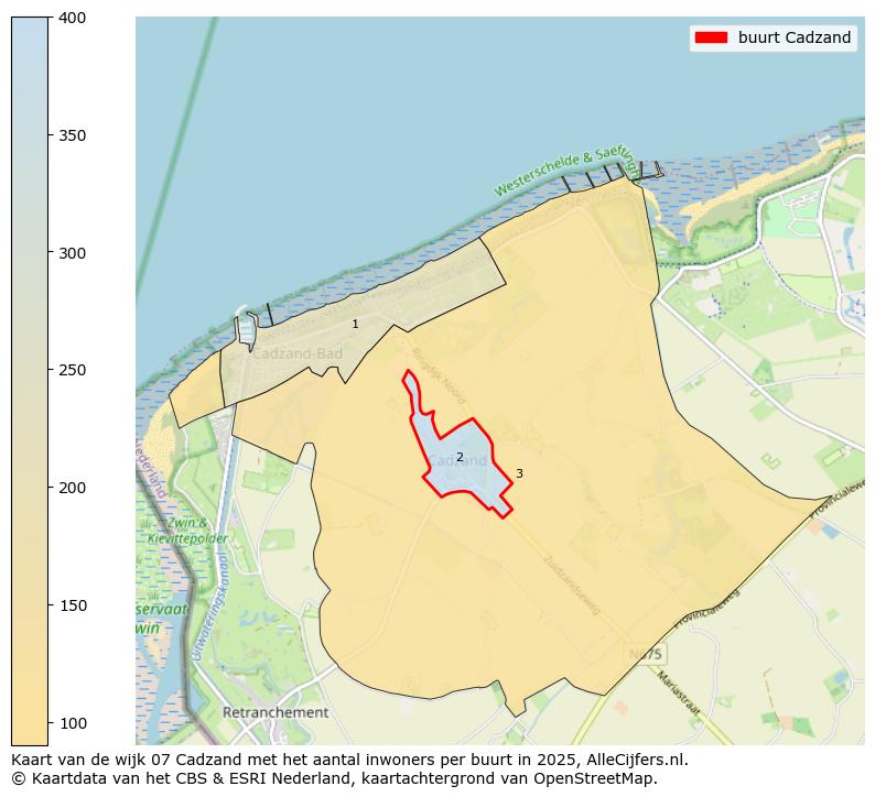 Afbeelding van de buurt Cadzand op de kaart.
