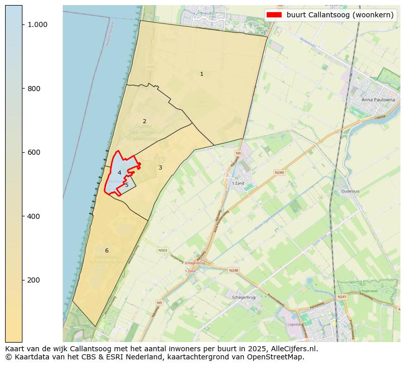 Afbeelding van de buurt Callantsoog (woonkern) op de kaart.