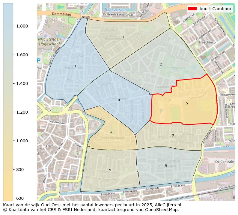 Afbeelding van de buurt Cambuur op de kaart.