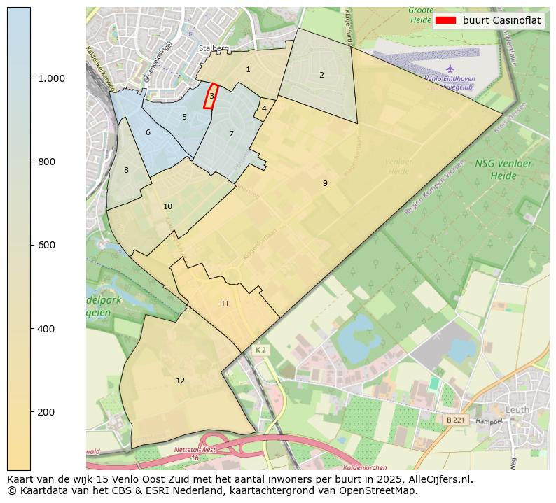 Afbeelding van de buurt Casinoflat op de kaart.