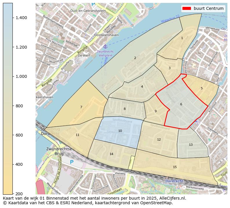 Afbeelding van de buurt Centrum op de kaart.