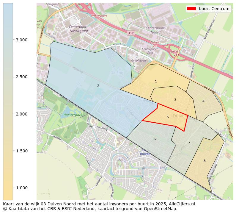 Afbeelding van de buurt Centrum op de kaart.