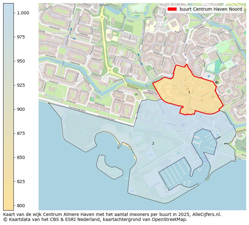 Afbeelding van de buurt Centrum Haven Noord op de kaart.