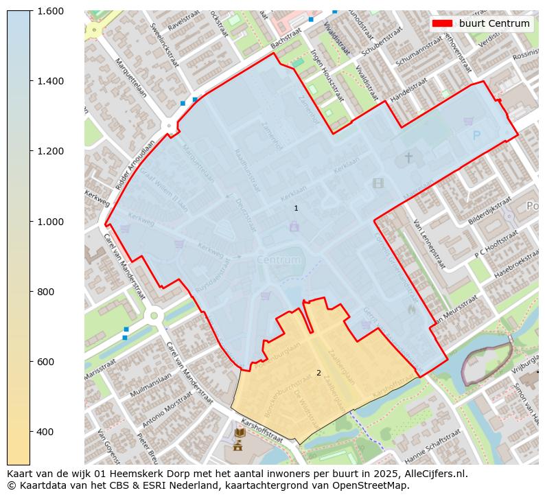 Afbeelding van de buurt Centrum op de kaart.