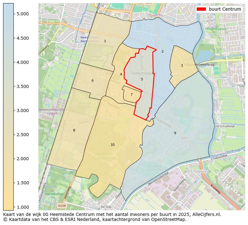 Afbeelding van de buurt Centrum op de kaart.